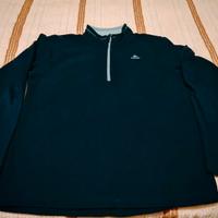 Decathlon quechua / pile blu ragazzo  sci