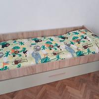 letto singolo + lettino 