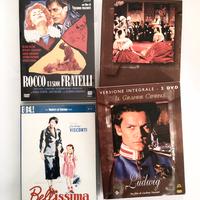 Set 4 DVD Luchino Visconti Ludwig Rocco Bell*ss*ma