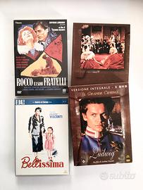 Set 4 DVD Luchino Visconti Ludwig Rocco Bell*ss*ma