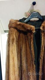 cappotto reversibile visone 