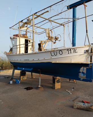 motobarca da pesca 