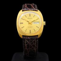 Bulova Daydate 70s 18 kt gold ref 7258 automatic