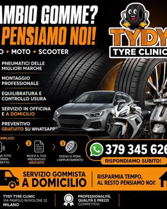 TYDY TYRE CLINIC GOMMISTA MILANO