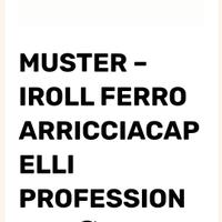 Arricciacapelli Professionale MUSTER iROLL
