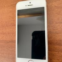 Apple iPhone 5s 32 GB Bianco con custodia MOLS