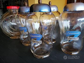 Vaso SPERLARI porta caramelle vintage anni 60