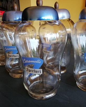 Vaso SPERLARI porta caramelle vintage anni 60