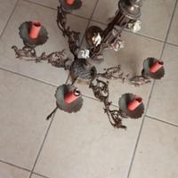 Lampadario vintage anni 50