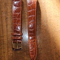 cinturino in pelle stampata 