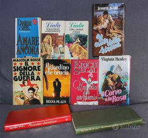 Lotto di 10 Libri rosa anni 80/90 autori vari