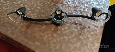 lampada applique tre luci