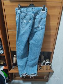 jeans zara strappati donna taglia M