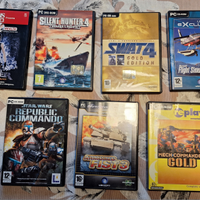 Videogiochi PC CD-ROM, lotto 7 videogames