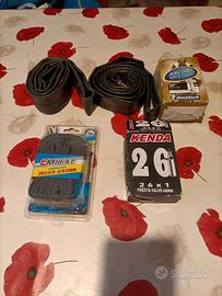 Set camere aria per ruote 26