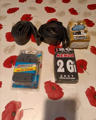 Set camere aria per ruote 26