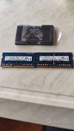 sodimm ddr3 pc3l 4GB X2 dual channel 