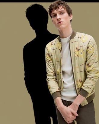 Giacca Bomber ZARA MAN – Stile COLLEGE VINTAGE