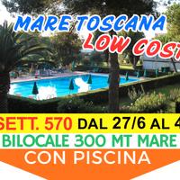 Mare Toscana con piscina dal 27 giugno al 4 luglio