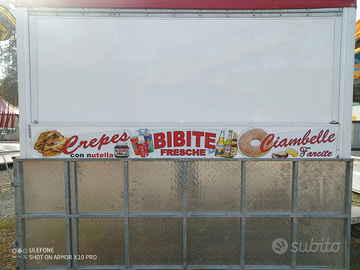 Food truck rimorchio