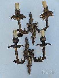 coppia applique antichi 
