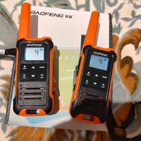 Coppia Walkie talkie PMR446 Baofeng IP54 USB-C