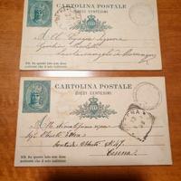 Cartoline intero postale regno