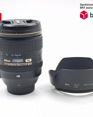 Nikon AF-S 24-120 F4 G ED VR (Nikon)