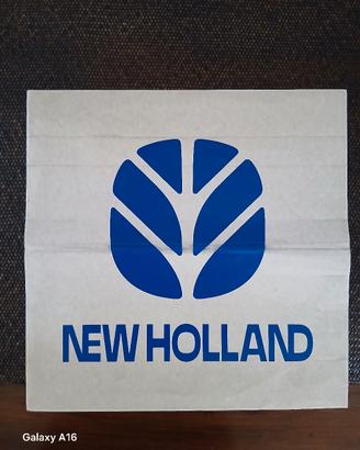 NEW HOLLAND - Adesivo 40 x 40 del 2001