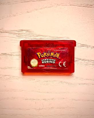 Pokemon Rubino x Game Boy Advance