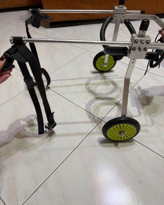 Carrozzina cani disabili arti posteriori