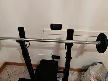 Panca piana + bilancere