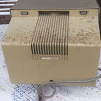 CRT Olivetti cristalli verdi.