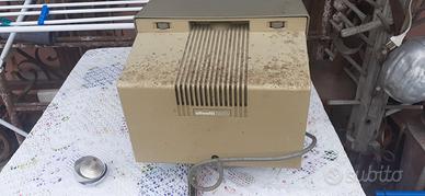 CRT Olivetti cristalli verdi.