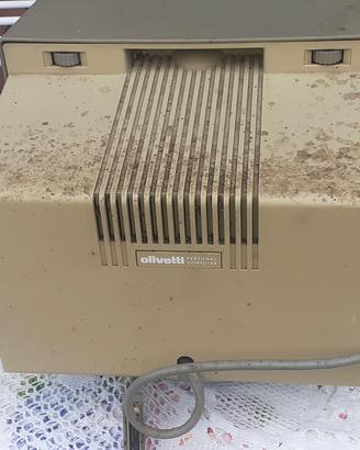 CRT Olivetti cristalli verdi.