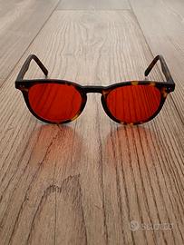 Occhiali anti luce blu e verde per sonno profondo