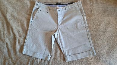 GUTTERIDGE Bermuda uomo Taglia 50 azzurro a fiori