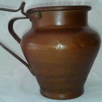 Brocca vaso in rame antico dei Sassi di Matera