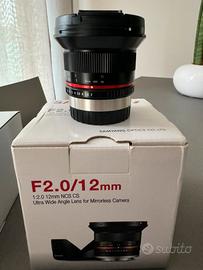 Samyang 12mm F2 NCS CS