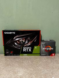 rtx 2060 e ryzen 5 3600