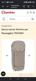 sacco nanna termico per passeggino Foppapedretti