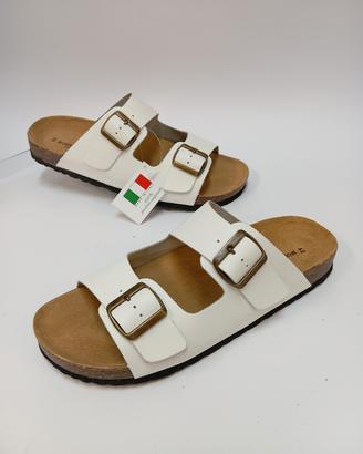 ciabatte uomo totalmente in vera pelle 42