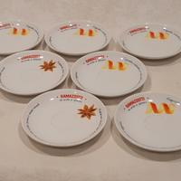 Ramazzotti, piattini da amaro, N°7 da collezione