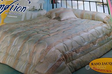 Piumone matrimoniale in raso jacquard