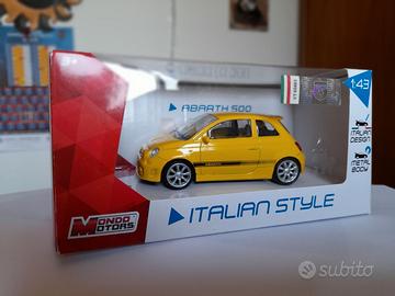 M.M.-1-43- Fiat 5=0=0  Abarth-colore giallo---MB--