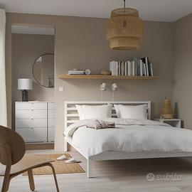 LETTO TARVA IKEA + RETE + MATERASSO