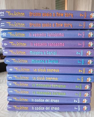  collezione 12 libri Tea Stilton