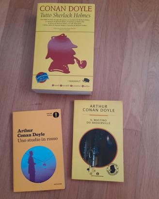 3 Libri di Artur Conan Doyle