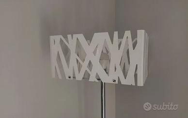 Lampada da terra / Piantana moderna bianca 