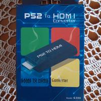 Convertitore HDMI per ps2 + cavo HD + cavetto USB